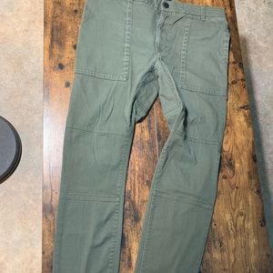 Original use army green khakis size 36